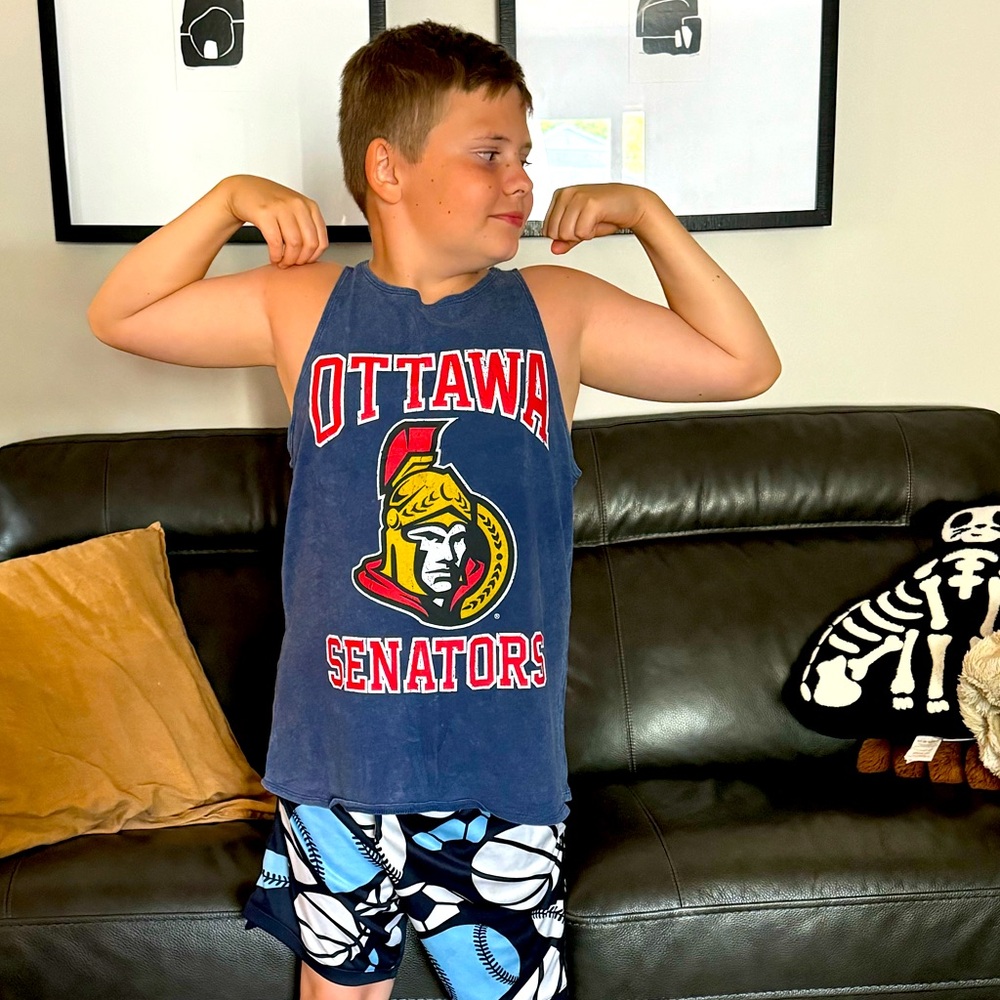 Ottawa senators tank top